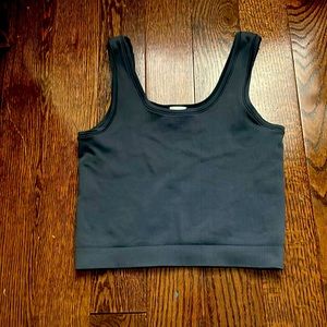Athletes girls navy blue tank top kid  size 14